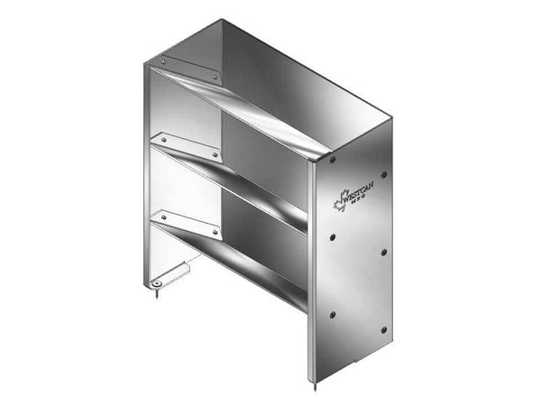 Westcan 3 Place Lit Storage Kit 13-1/4"L 6-3/4"D 15"H