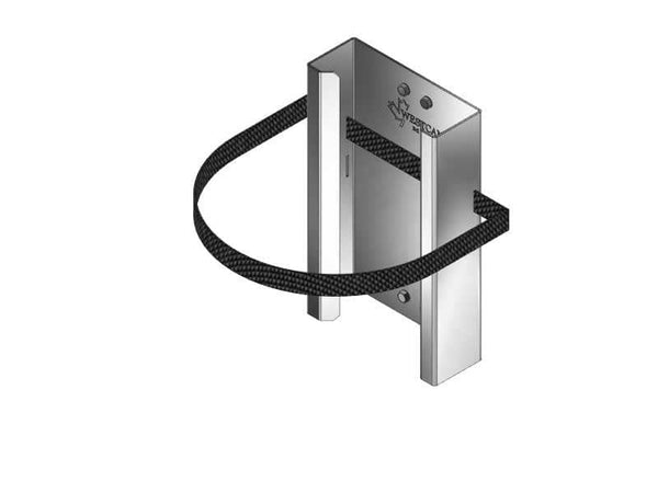 Westcan Cylinder Mount 6"L 2-1/2"D 12"H 5-10" Diameter