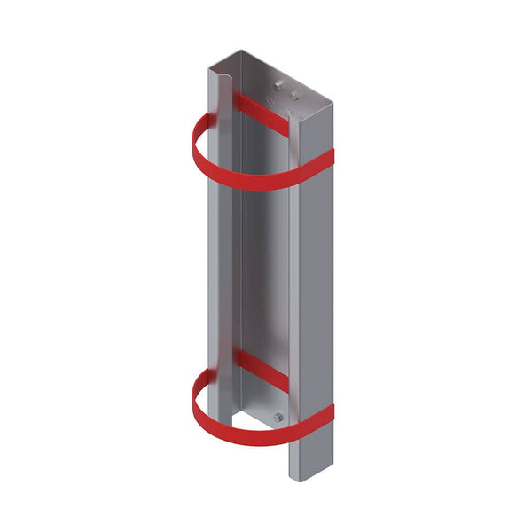 Westcan Cylinder Mount 6"L 2-1/2"D 24"H