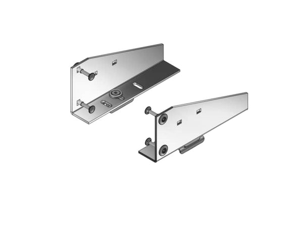 Westcan Silver Aluminum Cab Guard Install Kit - 99-16 Super Duty