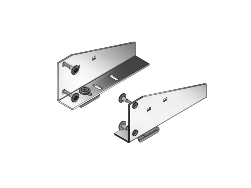 Westcan Silver Aluminum Cab Guard Install Kit - 15-26 F150 / 17-26 Super Duty
