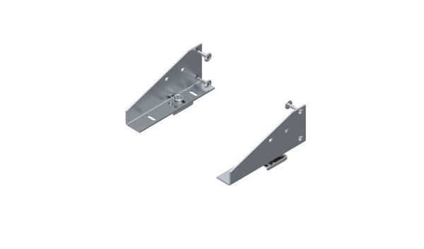 Westcan Silver Aluminum Cab Guard Install Kit - 19-26 Silverado/Sierra 1500/ 20-26 Silverado/Sierra HD