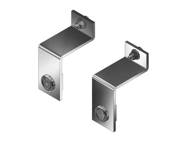 Westcan Silver Aluminum Hold Down Kit - 16-26 Titan XD