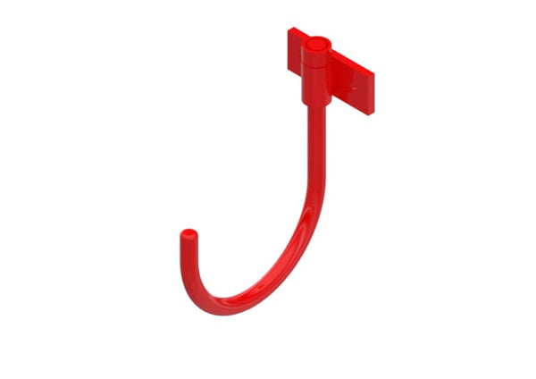 Westcan Single Swivel Hook - Red 4-1/2" Opening