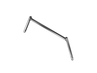 Westcan Silver Aluminum Rear Rack - Dodge Ram 02-26 1500/ 02-26 2500/3500