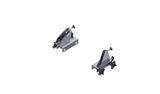 WESTCAN SILVER ALUMINUM REAR RACK INSTALL KIT ; 99-26 SILVERADO/SIERRA 1500/ 01-26 SILVERADO/SIERRA HD/ DODGE RAM 09-26 