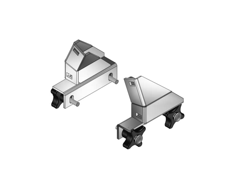 Westcan Silver Aluminum Rear Rack Install Kit ' 99-26 Super Duty