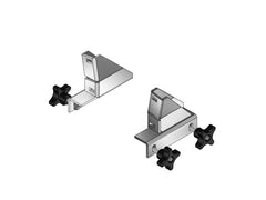 Westcan Silver Aluminum Rear Rack Install Kit - 15-26 Colorado/Canyon