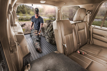 Husky Liner 2020-2023 Telluride Cargo Liner Behind 2Nd Seat Weatherbeater Series Black