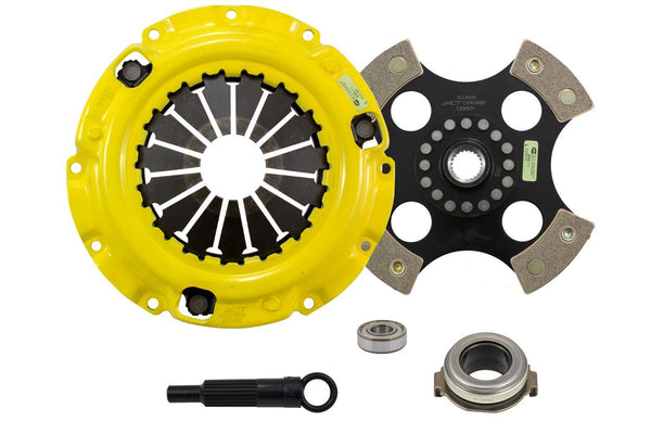 Advanced Clutch ACT Ensemble d'embrayage Extreme à disque de course à moyeu rigide 4 patins (Z66-XTR4)