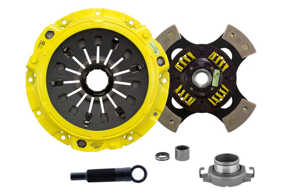 Advanced Clutch ACT Heavy Duty Race Sprung 4 Pad Clutch Kit with Monoloc (ZX6-HDG4)