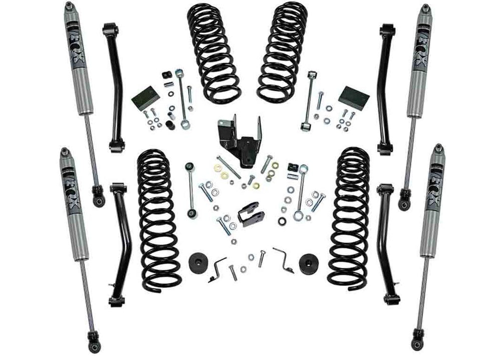 Superlift Ensemble de rehaussement 4 po — 2018+ Jeep Wrangler JL (K184F)