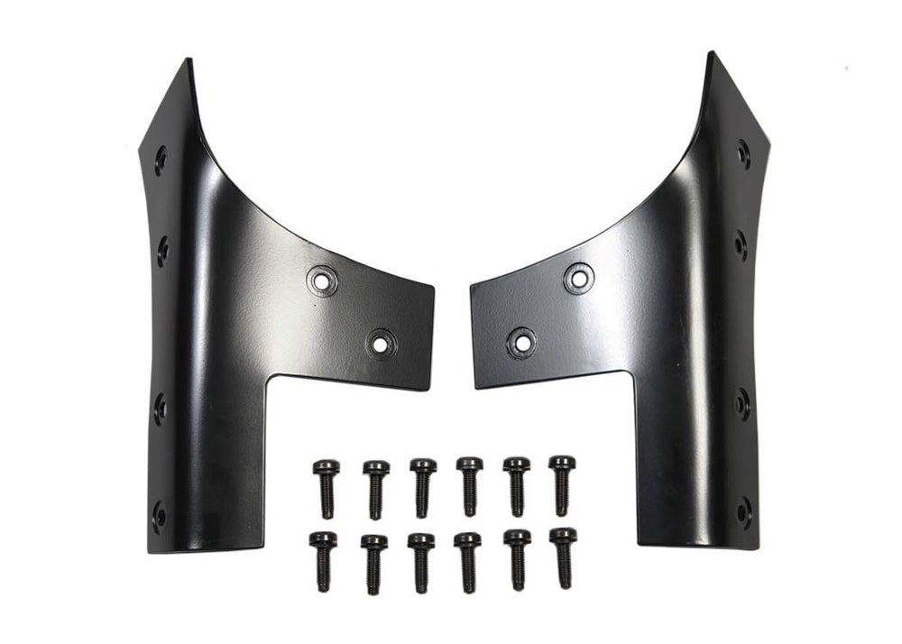 Rugged Ridge Windshield Hinge Bracketsblack Powder Coat Jeep Wrangler(JK)0716Pair