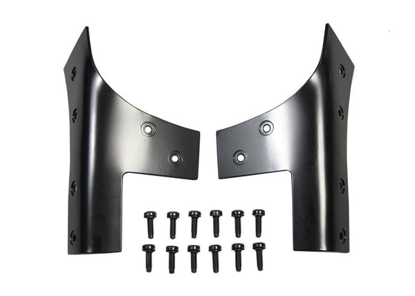 Rugged Ridge Windshield Hinge Bracketsblack Powder Coat Jeep Wrangler(JK)0716Pair