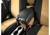 Rugged Ridge 0206 Wrangler Armrest Cover Black Polyurethane Black - image 2