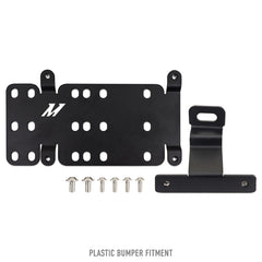 Mishimoto Relocalisation de plaque d'immatriculation pour pare-chocs en plastique 2021+ Ford Bronco