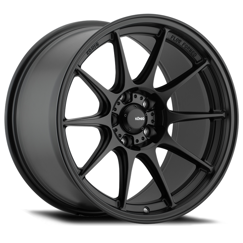 Konig Roue Dekagram 18x9.5A 5x114.3 ET35 - noir semi-mat