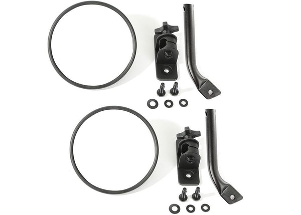 Rugged Ridge Tow Mirrors — 2007-2018 Jeep Wrangler JK