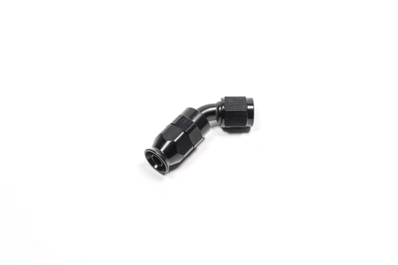 Radium Engineering Raccord de boyau PTFE 45 degrés -6AN - noir