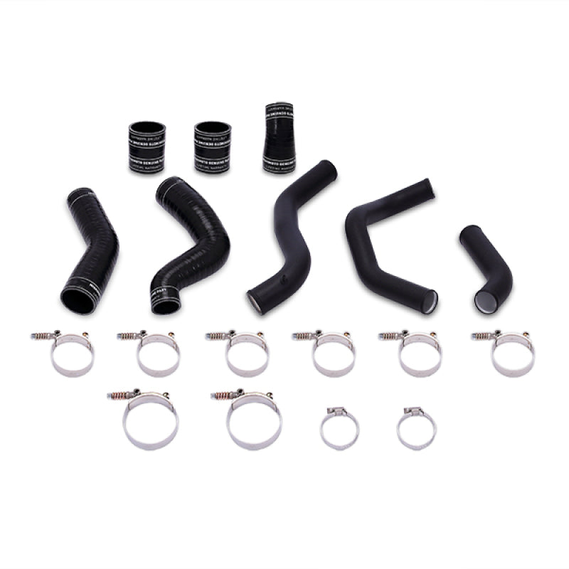 Mishimoto Ensemble de tuyaux de refroidisseur intermédiaire côté chaud 11-14 Ford F-150 3.5L Ecoboost - noir ridé