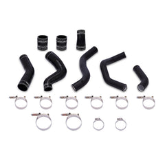 Mishimoto Ensemble de tuyaux de refroidisseur intermédiaire côté chaud 11-14 Ford F-150 3.5L Ecoboost - noir ridé
