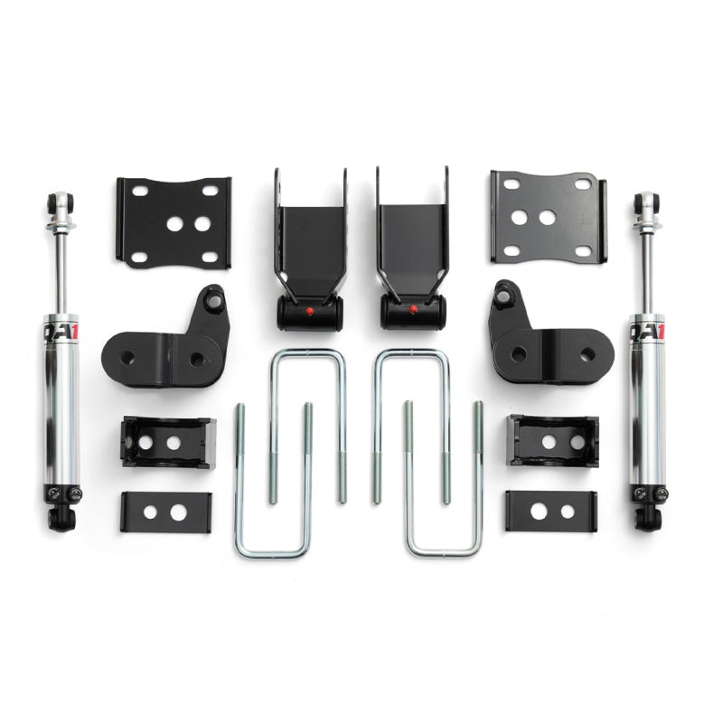 QA1 Ensemble d'abaissement arrière à double réglage 21-26 Ford F150 (3.5 po-5.5 po)