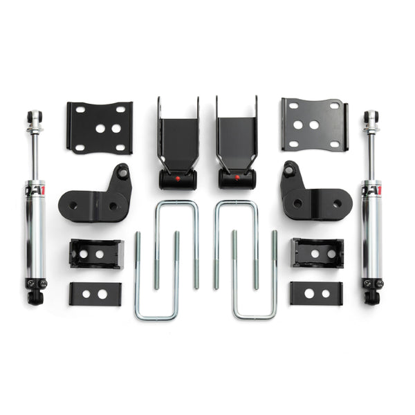 QA1 Ensemble d'abaissement arrière à double réglage 21-26 Ford F150 (3.5 po-5.5 po)