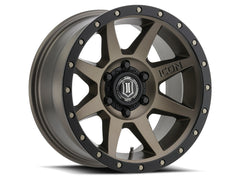 Icon Vehicle Dynamics Icon Alloys Rebound 17x8.5 Bronze 6x5.5