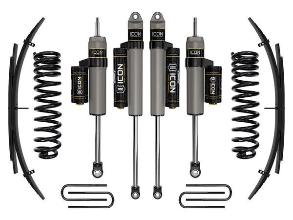 ICON Vehicle Dynamics Ensemble de rehaussement 2,5 po — 4RM — 2011-2016 Ford F-250 Super Duty / Ford F-350 Super Duty (K62583)