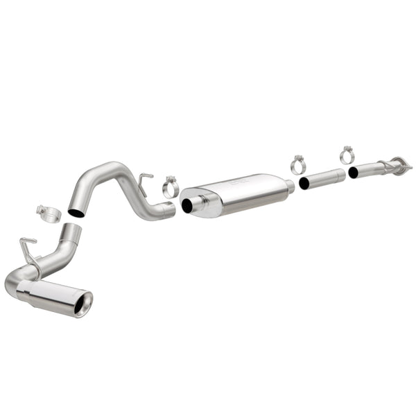 MagnaFlow Échappement Cat-Back en inox à sortie arrière simple côté passager de 4 po 2015 Chevy Colorado/GMC Canyon