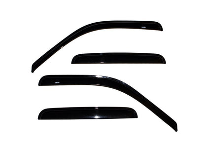 Auto Ventshade 1999-2016 F250/F350/F450/F550 Super Duty Crew Cab (Excl Tractor Style) 4Pc Original Ventvisorsmoke