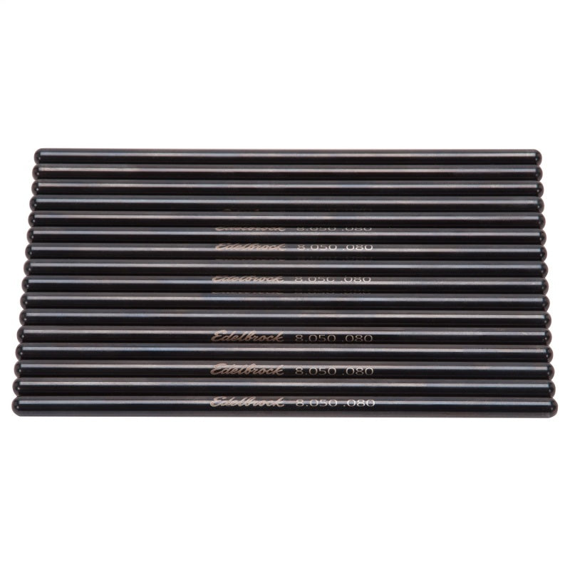 Edelbrock Ensemble de tiges de culbuteur trempées pour culasses Perf/Perf RPM 66-91 AMC