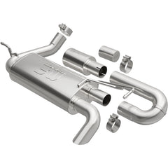 MagnaFlow Système d'échappement Axle-Back Overland Series 07-18 Jeep Wrangler JK