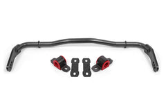 BMR Ensemble de barre stabilisatrice avant creuse 38mm réglable 08-20 Dodge Challenger - noir martelé