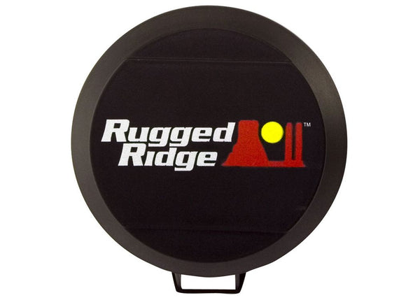 Rugged Ridge 5 Inch HID Light Cover Black