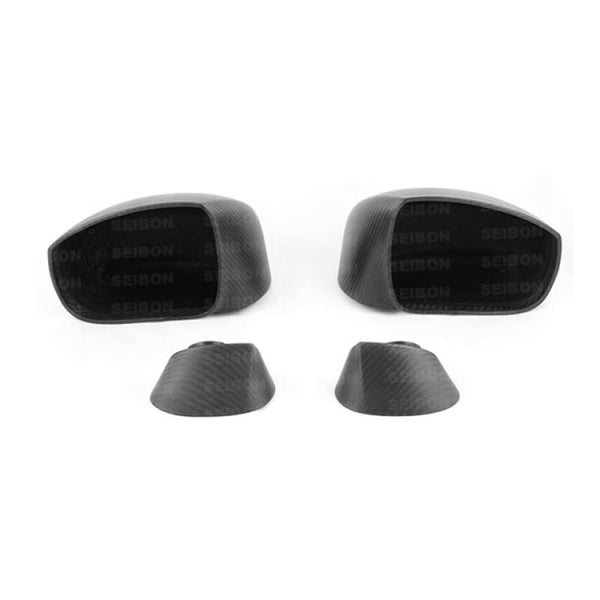 Seibon Couvre-rétroviseurs style d'origine en fibre de carbone 09-10 Nissan GTR R35