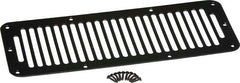 Kentrol Évent de capot 78-86 Jeep CJ - noir thermolaqué