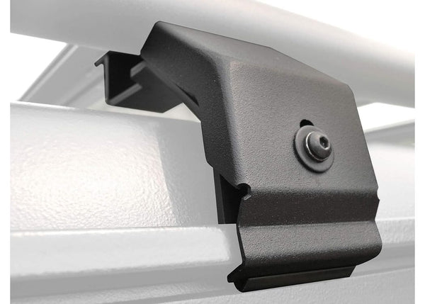 Go Rhino Roof Rack Rain Gutter Drip Rail Mounts4Pc Kit Black Mount Kits (5910010T)