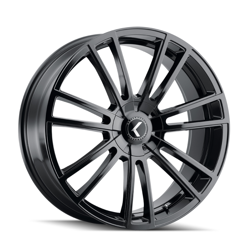 Kraze KR183 Spectra 18x8 / 5x110/127 BP / 40mm Offset / 72.62mm Hub Gloss Black Wheel
