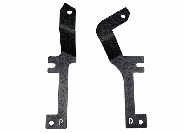 Go Rhino 2019-2022 Silverado 1500/1500 Ltd Xe Hood Light Mount Textured Black