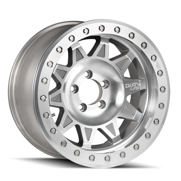 Dirty Life Roue beadlock 9302 Roadkill Race 17x9 / 5x127 / déport -14mm / moyeu 71.5mm - usiné