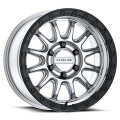 Raceline 960MB Alpha 17X8.5 / 5X127 BP / 0mm Offset / 78.1 Bore - Machined w/ Black Ring Wheel