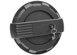 Rugged Ridge 19-23 Jeep Wrangler JL Elite Locking Fuel Door - Black (1142517)