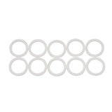 8AN Replacement Teflon Washers For Russell Bulkhead Fittings - 10 Pack