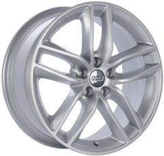 BBS Roue SX 20x9 5x108 ET38 - argent Sport - PFS/agrafe 82mm requis