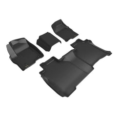 3D MAXpider 19-26 GMC Sierra 2500/3500 Double Cab Kagu Black Full Set