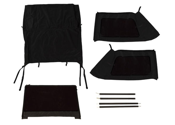 Rugged Ridge 0718 Wrangler 2DR Montana TOP Bowless Black Diamond