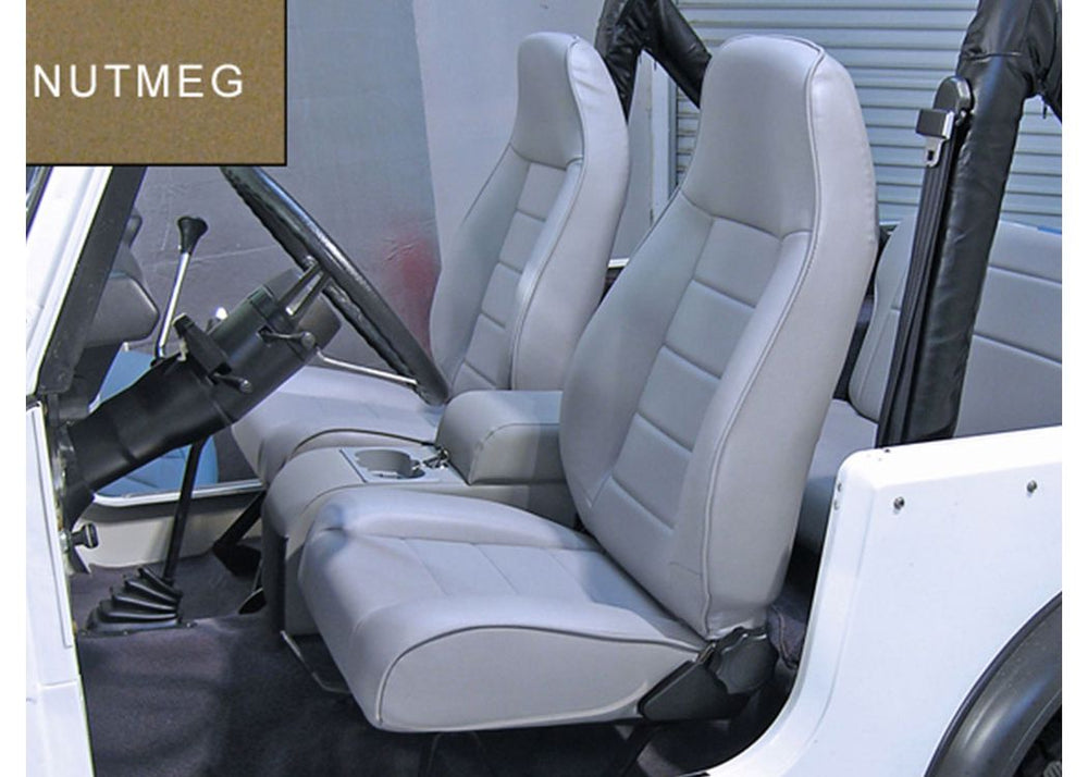 Rugged Ridge Front Seatfactory Replacement W/ RECLINERNUTMEG7603 JEEP CJ & Wrangler