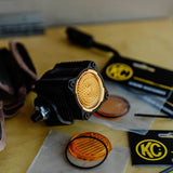 KC HiLiTES Lentille à faisceau large jaune Performance FLEX ERA 1