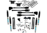 Superlift 08-10 Ford F-250/F-350 SuperDuty 4WD 4in Lift Kit w/ 4-Link Conversion & Bilstein Shocks